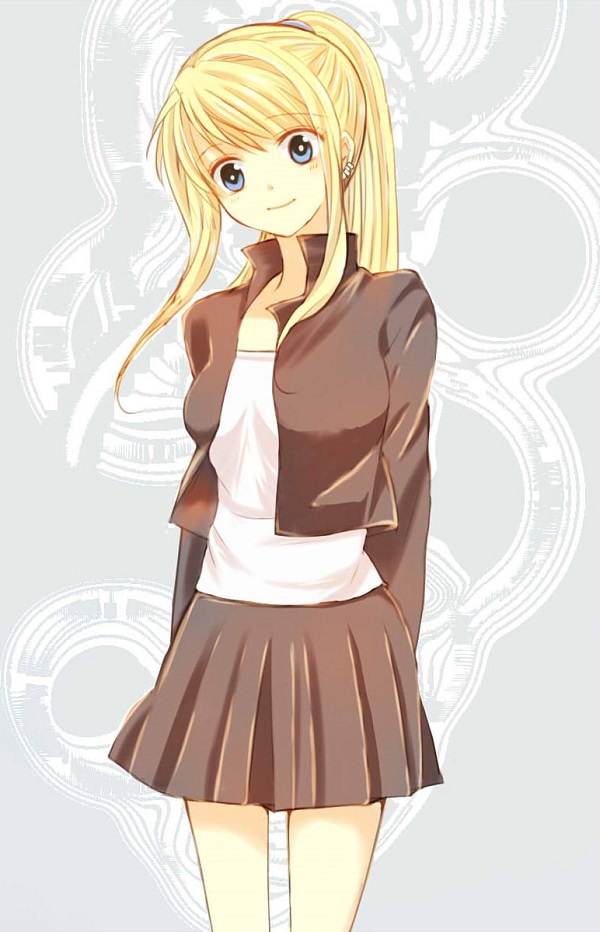 Winry Rockbell xinh đẹp 11