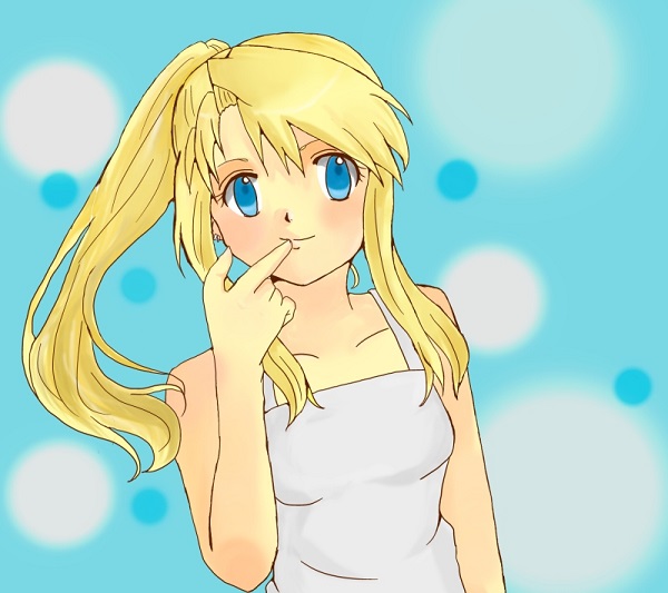 Winry Rockbell xinh đẹp 12