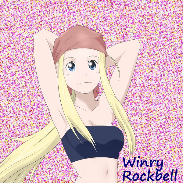 Winry Rockbell xinh đẹp 15