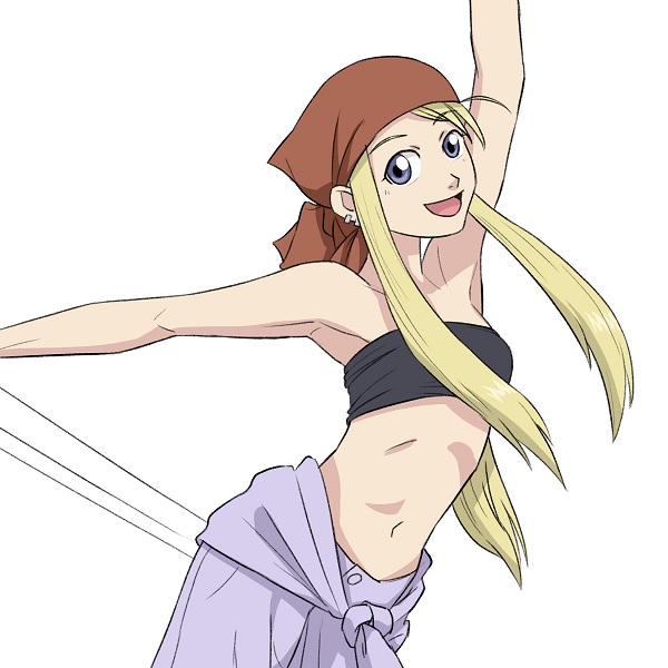 Winry Rockbell xinh đẹp 9