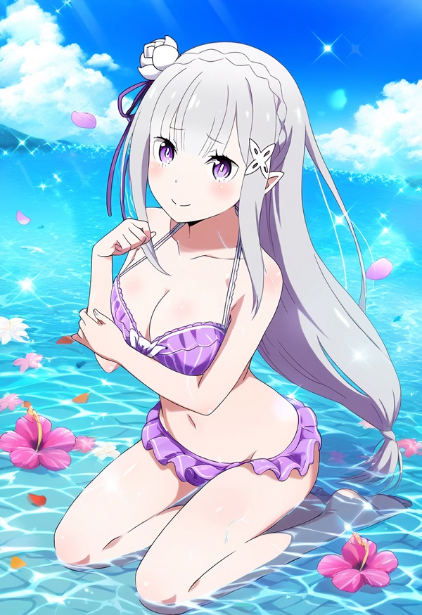 Emilia hentai 8