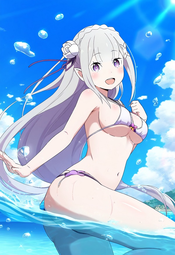 Emilia hentai 9