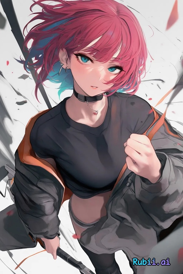 anime girl lạnh lùng cá tính 7