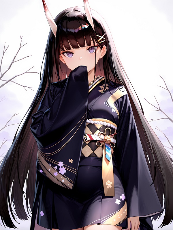 anime kimono nhật bản​ 1