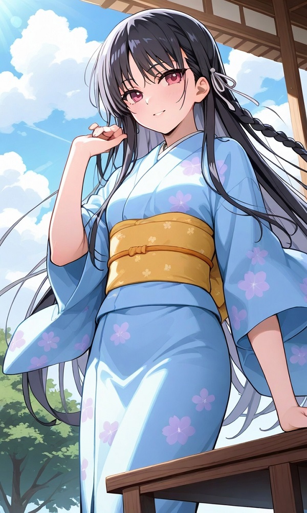 anime kimono nhật bản​ 15