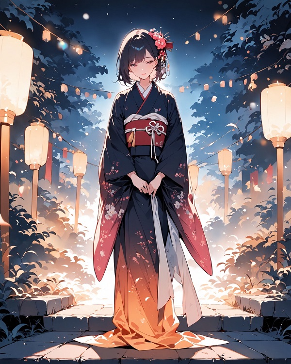 anime kimono nhật bản​ 19