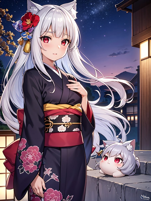 anime kimono nhật bản​ 4