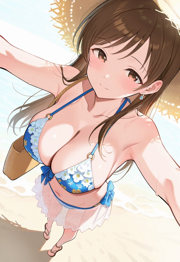 gái anime mặc bikini 12