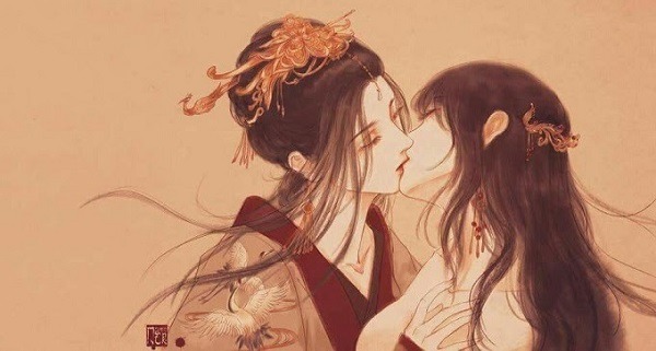 ảnh anime bách hợp cổ trang